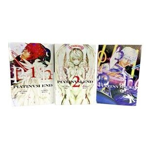 Platinum End Manga Volumes 1-3 Shonen Jump Manga Edition 2016 First Printing
